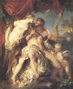 Francois Lemoyne Hercules and Omphale (mk05) oil painting artist